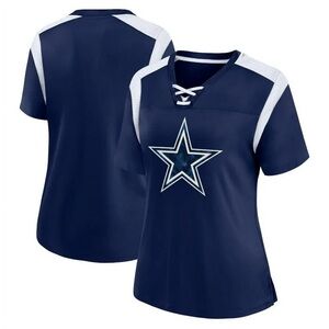 Dallas Cowboys Blue Graphic Jersey Top